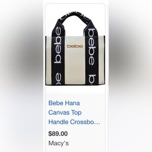 New Bebe bag